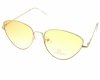 2664 Damskie okulary przeciwsłoneczne muchy ozdobne UV400